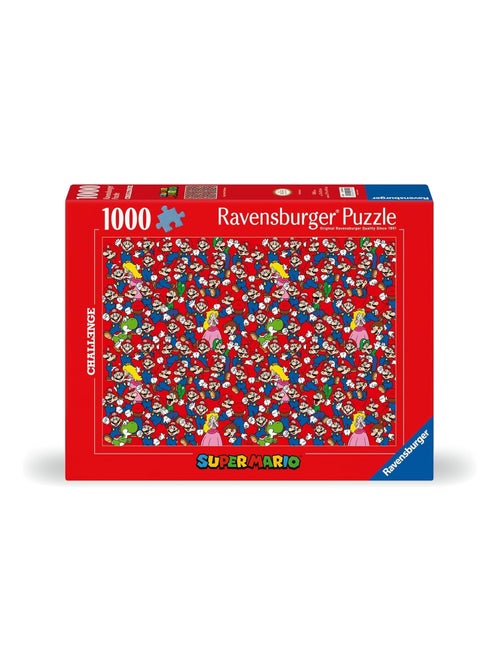 Challenge Puzzle Super Mario 1000 pièces - Kiabi