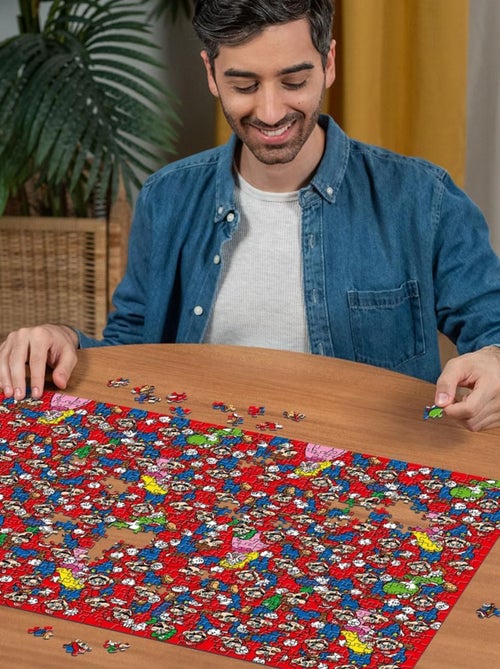Challenge Puzzle Super Mario 1000 pièces - Kiabi