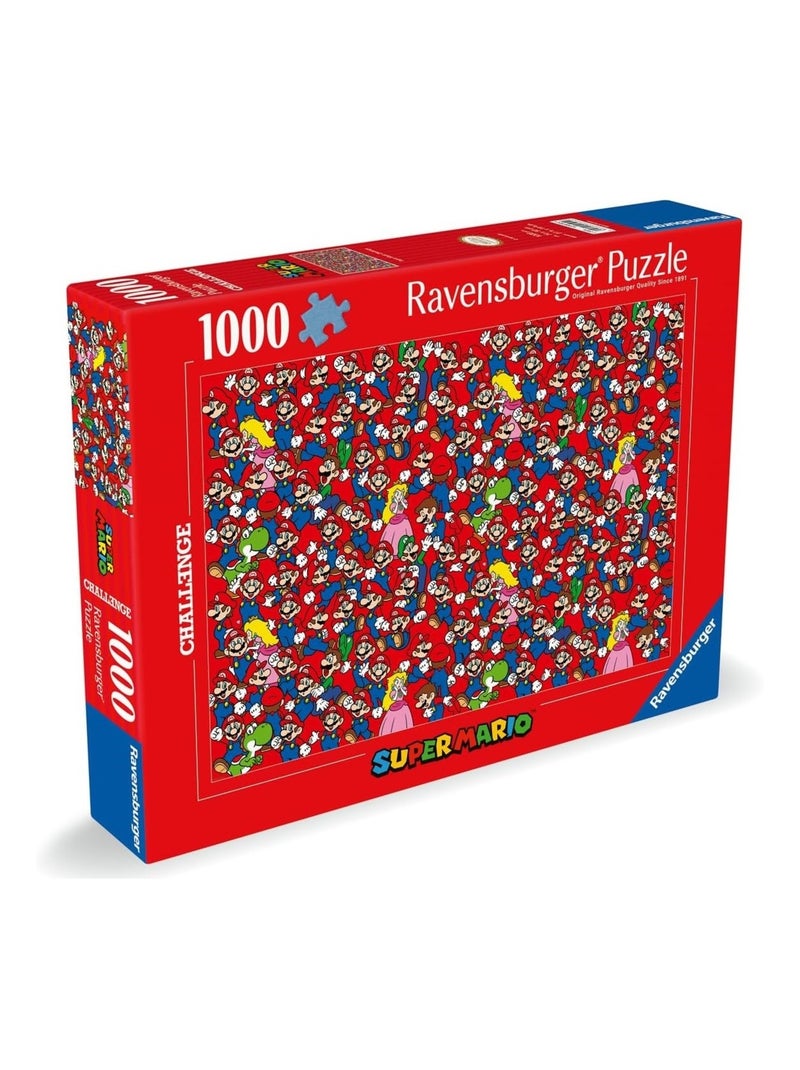 Challenge Puzzle Super Mario 1000 pièces N/A - Kiabi