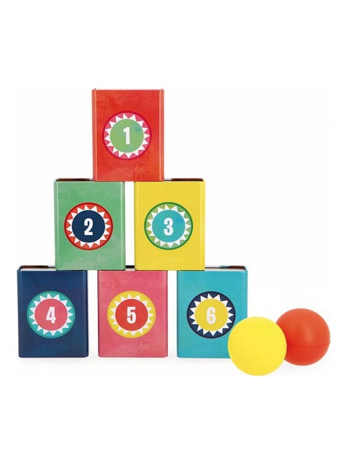 Chamboule tout Mr Ours Appplepop - Kiabi Chamboule tout Mr Ours Appplepop - Kiabi