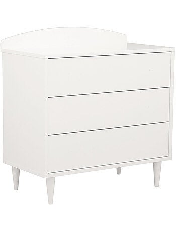 Chambre bébé 3 pièces, Lit 120x60, Commode à langer et armoire 2 portes - SAUTHON