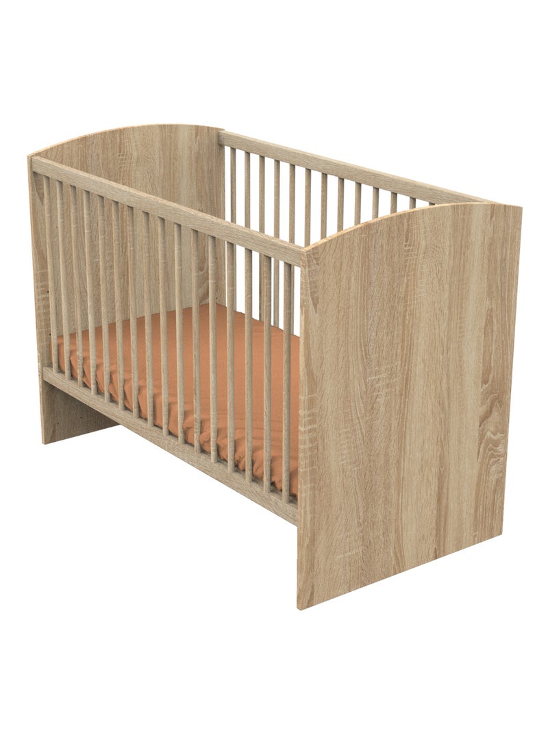 Chambre bébé complète: lit bébé et commode à langer - SAUTHON Beige - Kiabi