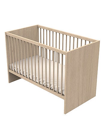 Chambre bébé complète, Lit bébé et Commode à langer avec claustra - SAUTHON