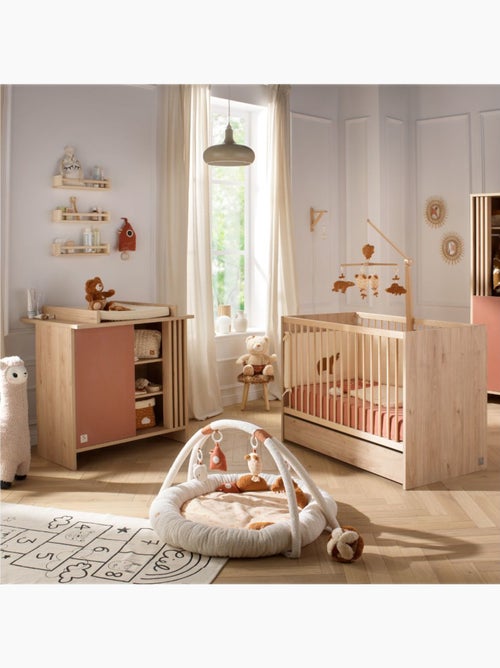 Chambre bébé complète, Lit bébé et Commode à langer avec claustra - SAUTHON - Kiabi Chambre bébé complète, Lit bébé et Commode à langer avec claustra - SAUTHON - Kiabi