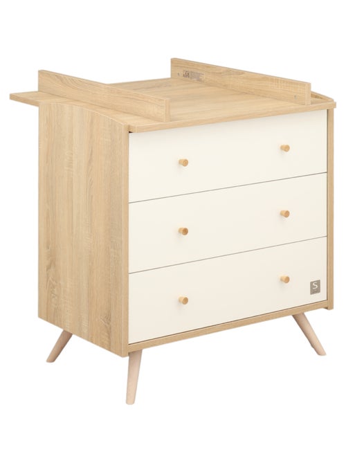 Chambre bébé complète, Lit et Commode à langer - SAUTHON - Kiabi