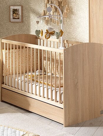 Chambre bébé complète, Lit et Commode à langer - SAUTHON