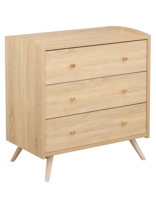 Chambre bébé complète, Lit et Commode à langer - SAUTHON - Kiabi