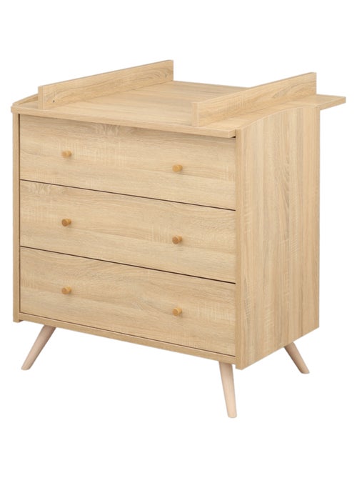 Chambre bébé complète, Lit et Commode à langer - SAUTHON - Kiabi