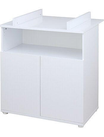 Chambre bébé duo: Lit 120x60 et commode à langer 2 portes - BABYPRICE
