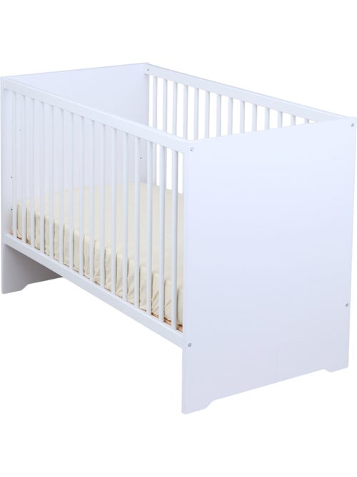 Chambre bébé duo: Lit 120x60 et commode à langer 2 portes - BABYPRICE - Kiabi