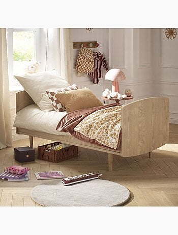 Chambre bébé évolutive My Love, Lit 140x70 évolutif et Commode à langer - SAUTHON