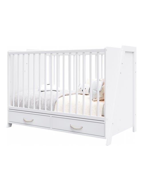 Chambre bébé : Lit bébé et Commode à langer évolutifs - LIV - Kiabi