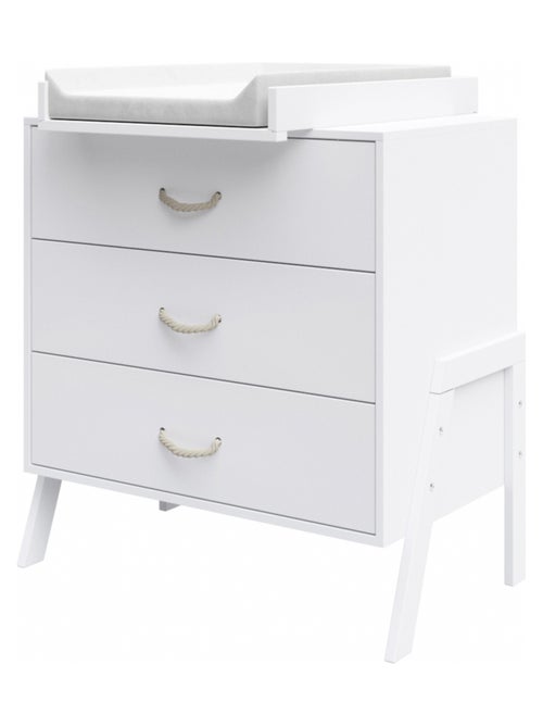 Chambre bébé : Lit bébé et Commode à langer évolutifs - LIV - Kiabi