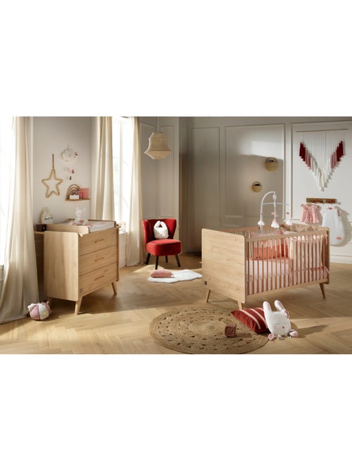 Chambre bébé, Lit bébé évolutif et Commode à langer - SAUTHON - Kiabi