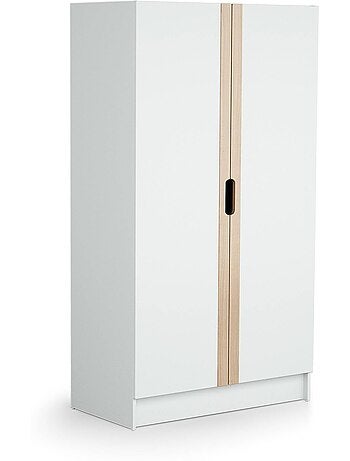 Chambre bébé lit, commode à langer et armoire en bois carrousel