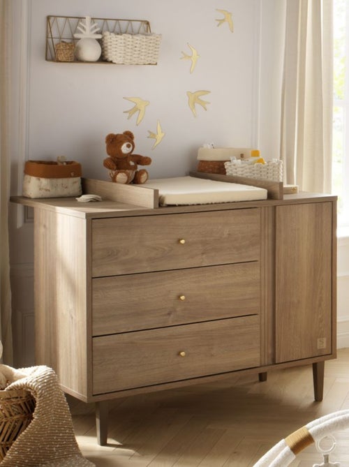 Chambre bébé, Lit évolutif et Commode à langer - SAUTHON - Kiabi