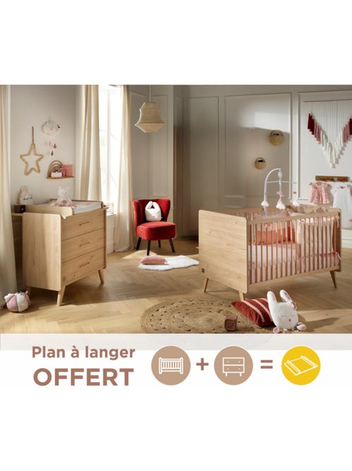 Chambre bébé, Lit évolutif et Commode à langer - SAUTHON - Kiabi Chambre bébé, Lit évolutif et Commode à langer - SAUTHON - Kiabi