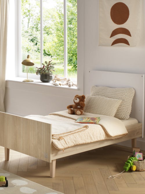 Chambre bébé, Lit évolutif et Commode à langer 3 tiroirs et 1 porte - SAUTHON - Kiabi