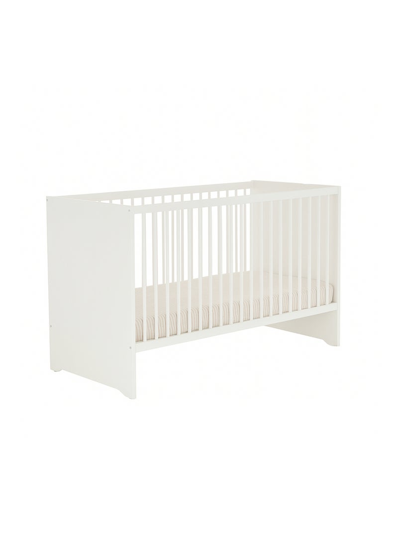 Chambre complète bébé avec lit 120x60cm et commode à langer 3 tiroirs - BABYPRICE Rose - Kiabi