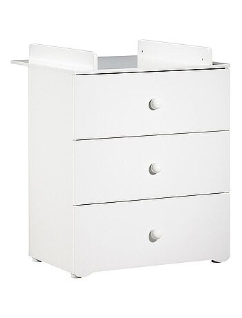 Chambre complète bébé avec lit 120x60cm et commode à langer - BABYPRICE