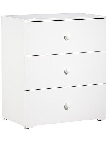 Chambre complète bébé avec lit 120x60cm et commode à langer - BABYPRICE