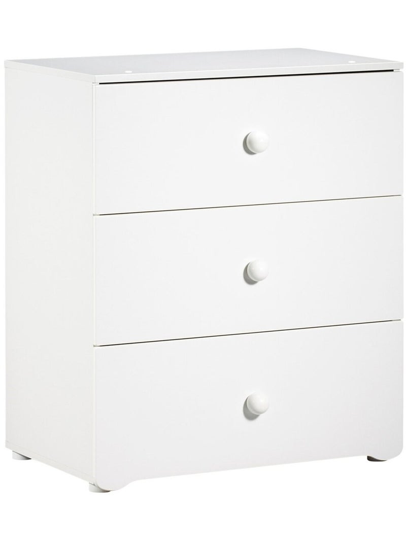 Chambre complète bébé avec lit à barreaux et commode à langer - BABYPRICE Blanc - Kiabi