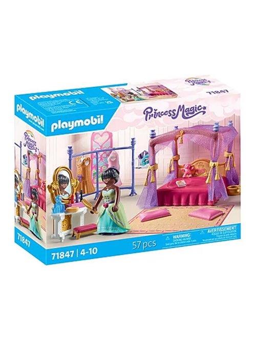 Chambre de princesse, lit baldaquin et dressing - Kiabi