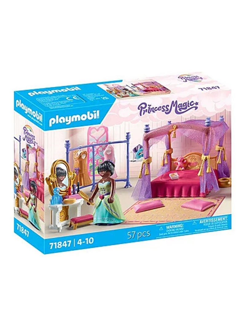Chambre de princesse, lit baldaquin et dressing N/A - Kiabi