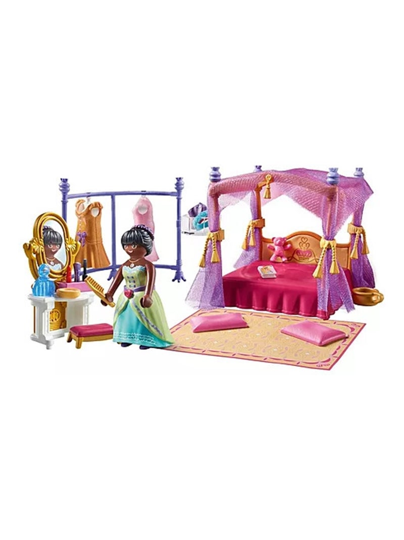 Chambre de princesse, lit baldaquin et dressing N/A - Kiabi
