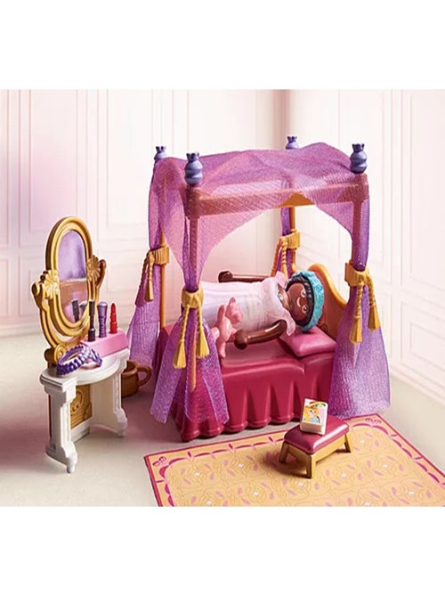 Chambre de princesse, lit baldaquin et dressing - Kiabi Chambre de princesse, lit baldaquin et dressing - Kiabi