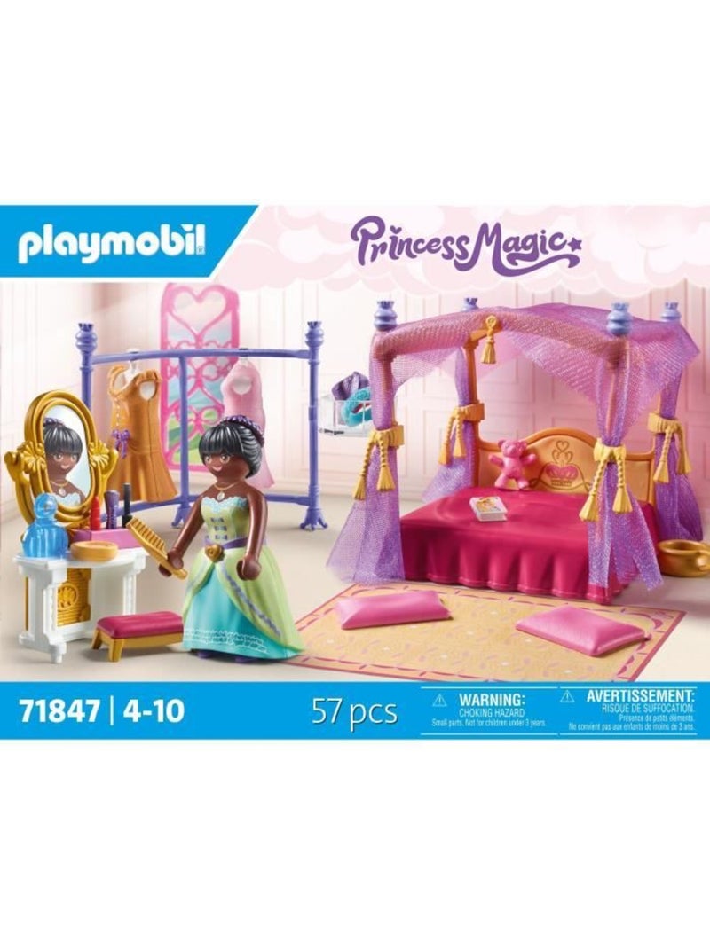 Chambre de princesse, lit baldaquin et dressing N/A - Kiabi
