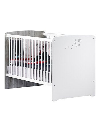 Chambre duo lit et Commode et une niche en bois - BABYPRICE