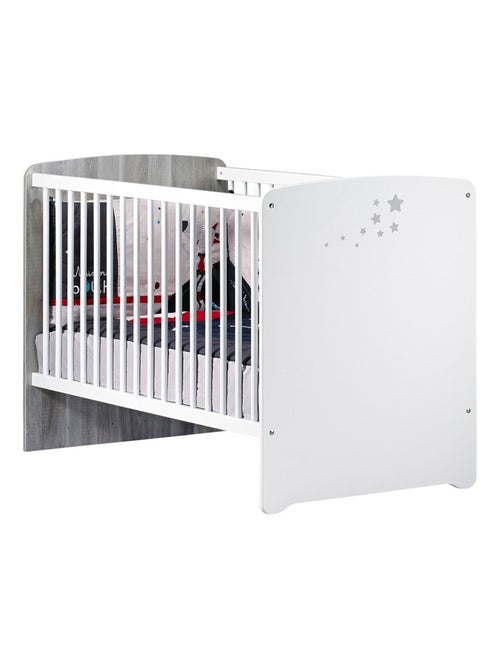 Chambre duo lit et Commode et une niche en bois - BABYPRICE - Kiabi