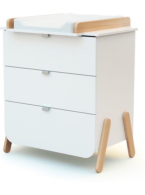 Chambre enfant 3 tiroirs en bois - Kiabi Chambre enfant 3 tiroirs en bois - Kiabi
