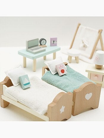 Chambre enfants pour maison de poupées