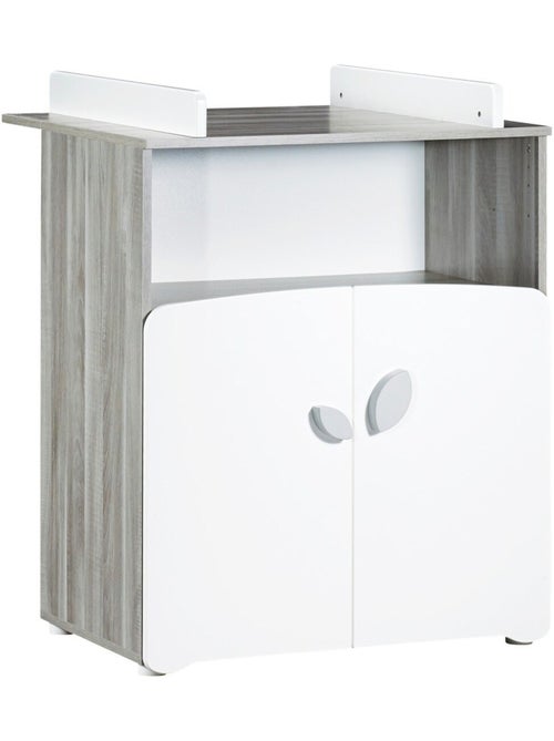 Chambre trio lit et Commode à langer en bois - BABYPRICE - Kiabi