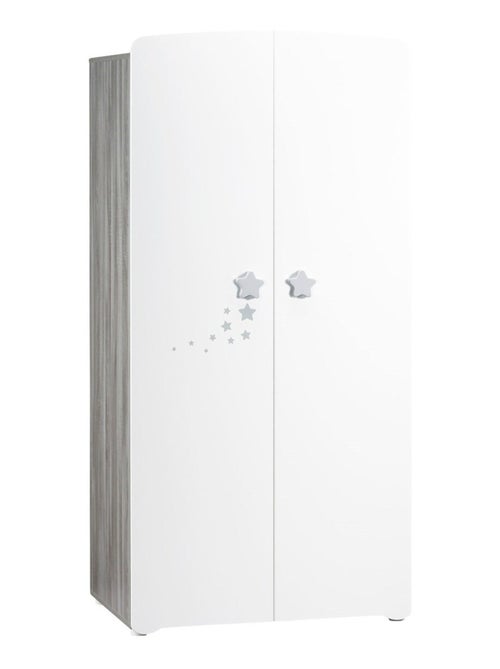 Chambre trio lit et Commode et Armoire en bois - BABYPRICE - Kiabi