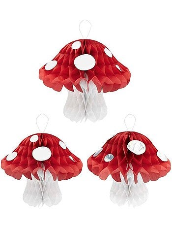 Champignon en papier nid d'abeille