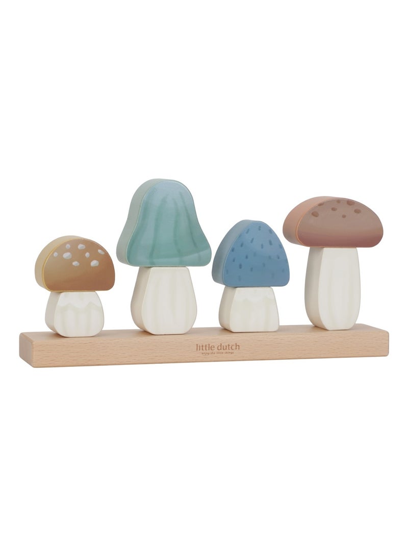 Champignons à empiler Forest Friends Bleu - Kiabi