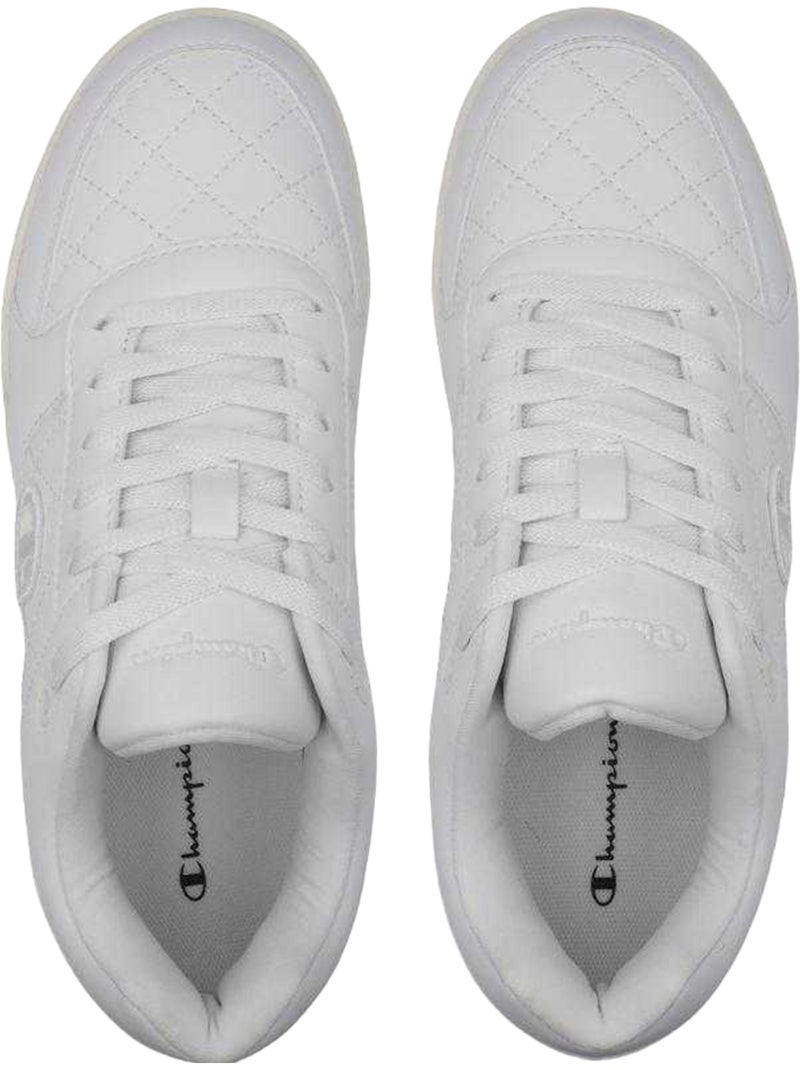 Champion - Baskets motif/style matelassé HERITAGE Blanc - Kiabi