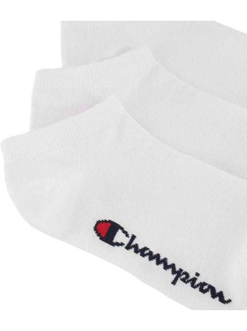 Champion - Chaussettes motif/style logo Blanc - Kiabi
