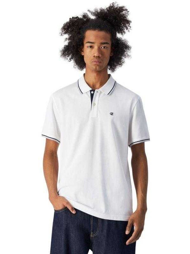 Champion - Polo Blanc - Kiabi