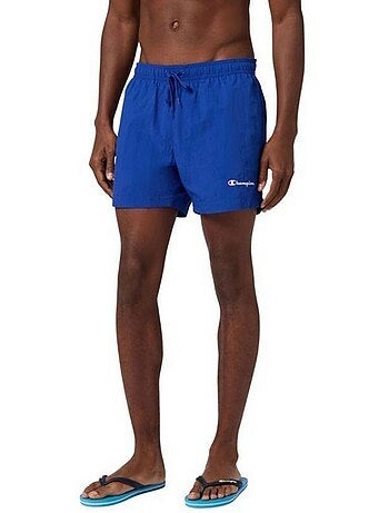 Champion - Short de bain motif/style Logo brodé