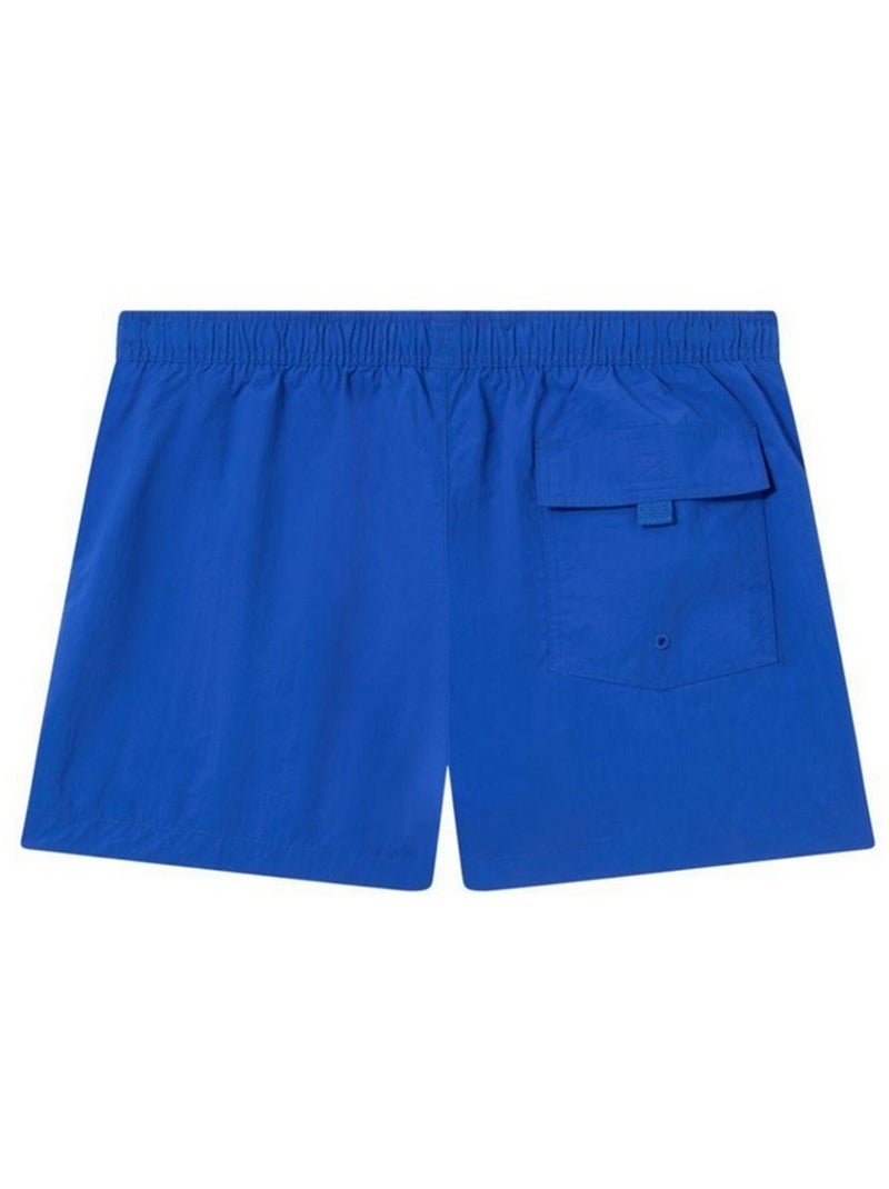 Champion - Short de bain motif/style Logo brodé Bleu - Kiabi