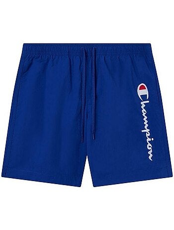 Champion - Short de bain motif/style Logo brodé