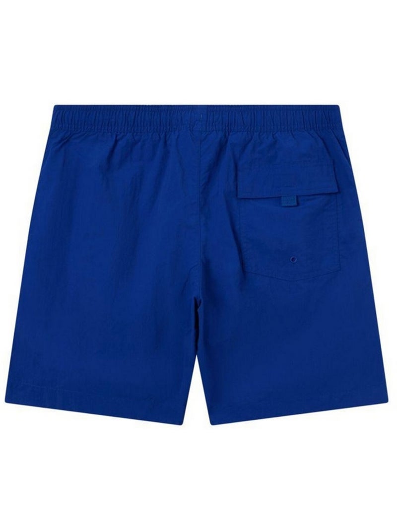 Champion - Short de bain motif/style Logo brodé Bleu - Kiabi