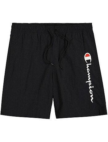 Champion - Short de bain motif/style Logo brodé