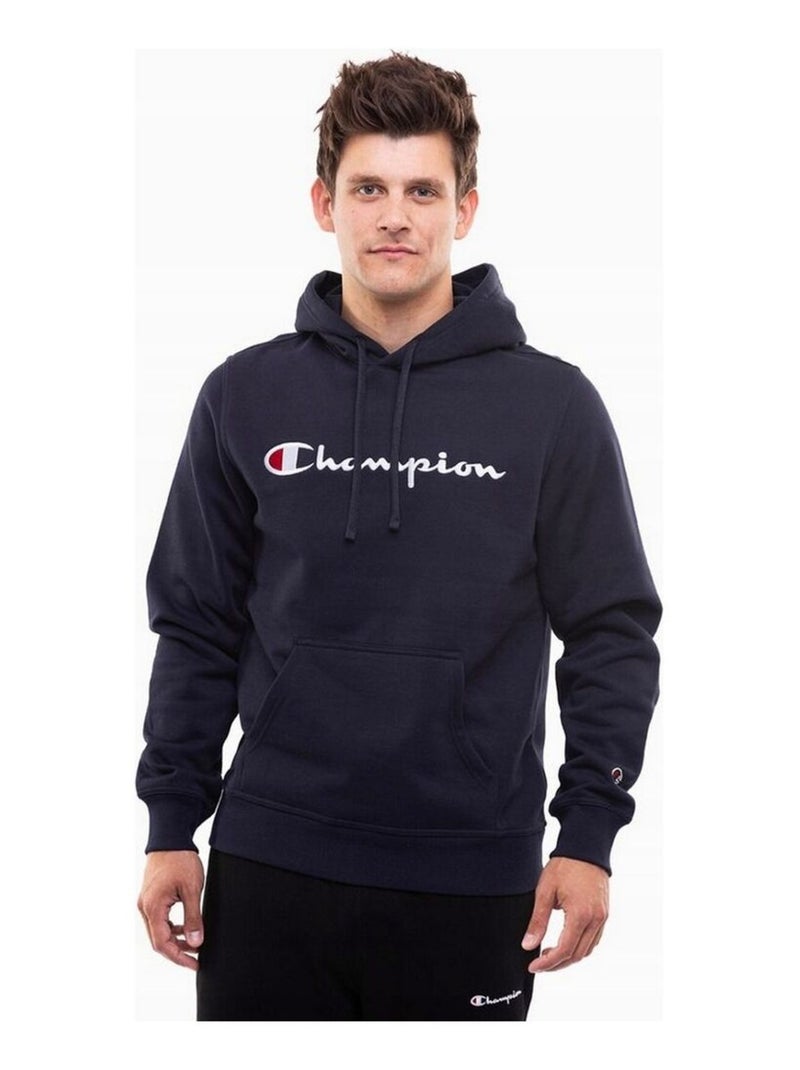 Champion - Sweat à capuche Bleu marine - Kiabi