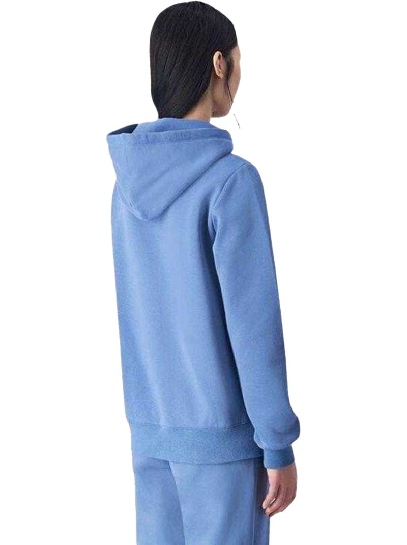 Champion - Sweat à capuche motif/style grand logo Bleu - Kiabi