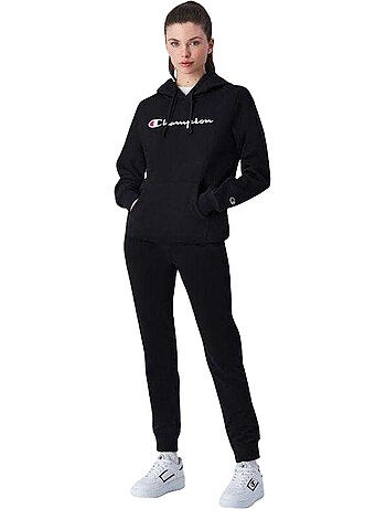 Champion - Sweat à capuche motif/style grand logo